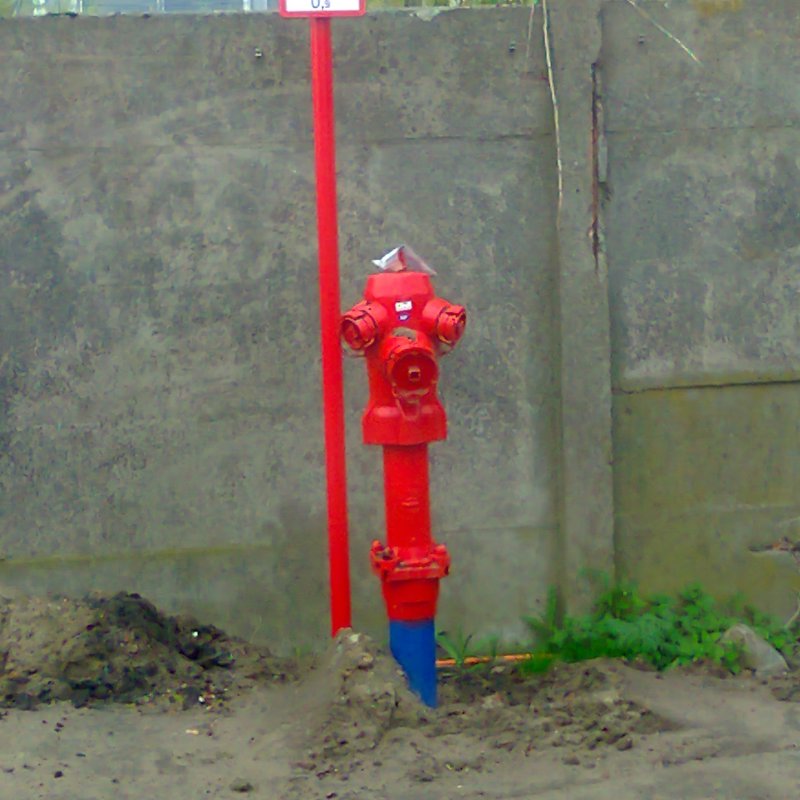 Foto Bovengrondse Hydrant