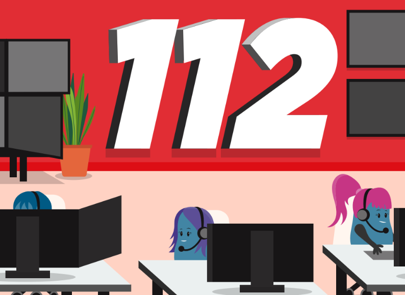 112 bellen | Brandw8