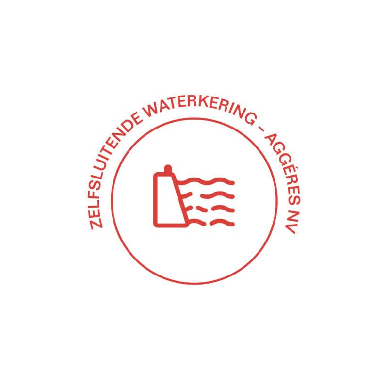 Zelfsluitende Waterkering Wit